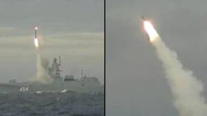 俄罗斯发射高超音速导弹，该导弹可能击中600英里外的目标