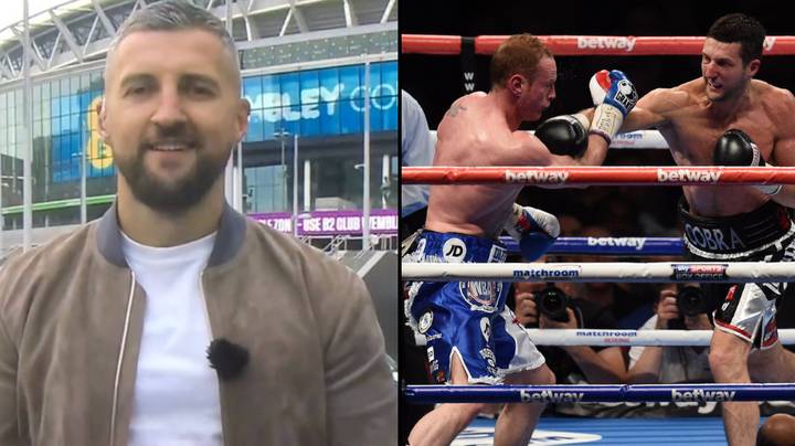 卡尔·弗洛克（Carl Froch）花了不到30秒的时间在有关泰森·弗里