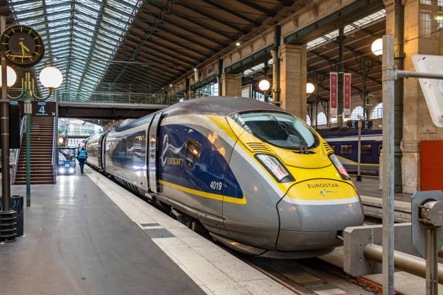 借助Eurostar的折扣票，您可以去巴黎，布鲁塞尔，里尔，鹿特丹或阿姆斯特丹等目的地。信用：Alamy