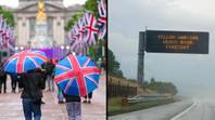 Flood Warning Issued On Final Day Of Queen’s Jubilee