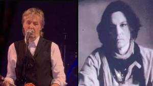 保罗·麦卡特尼（Paul McCartney）在格拉斯顿伯里（Glastonbury）表演期间播放约翰尼·德普（Johnny Depp）的视频