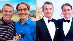 布拉德利·沃尔什（Bradley Walsh）向儿子巴尼（Barney）捐出了一半数百万英镑