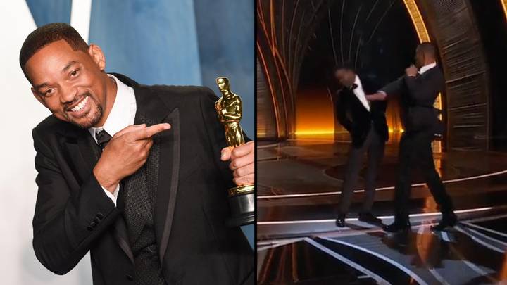威尔·史密斯（Will Smith）在奥斯卡（Oscars）拍打克里斯·洛克（Chris Rock
