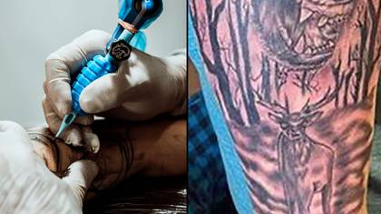 人们认为纹身艺术家“应得的监狱”因可疑的狼墨