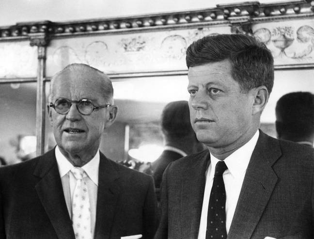 约瑟夫·肯尼迪（Joseph Kennedy）/约翰·肯尼迪（John F. Kennedy）。信用：Alamy