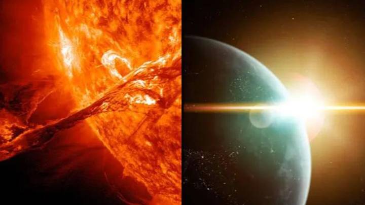 预计太阳耀斑会在几天内密切通过地球