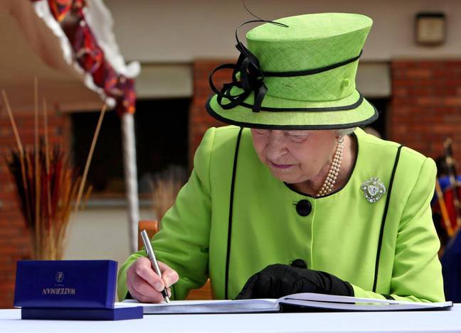 来自世界各地的人们写信给女王。信用：PA图像/Alamy Stock Photo