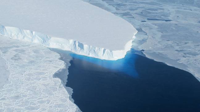 Thwaites冰川。信用：NASA
