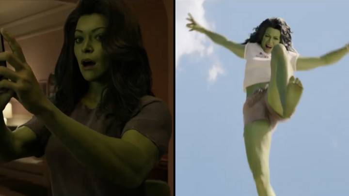 迪士尼丢弃She-Hulk电视连续剧的第一张拖车，歌迷们很激动“width=