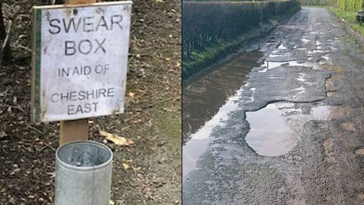 英国的“最糟糕的道路”带有自己的发誓盒子，使驾驶员烟雾