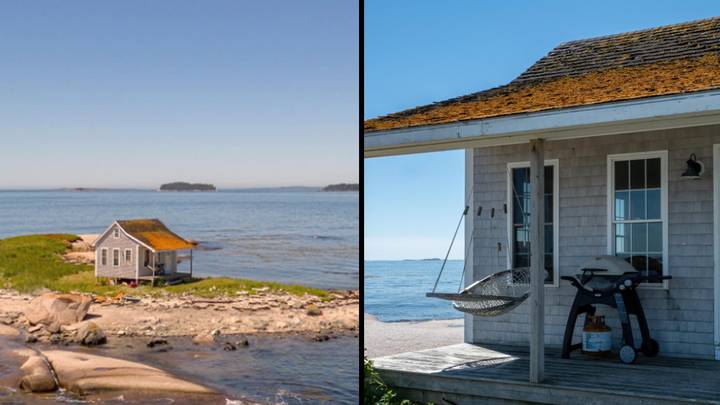 荒岛上世界上最孤独的房屋以260,000英镑的价格出售