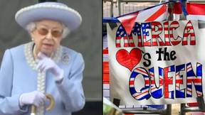 女王对美国游客的恶作剧使人们陷入了针脚