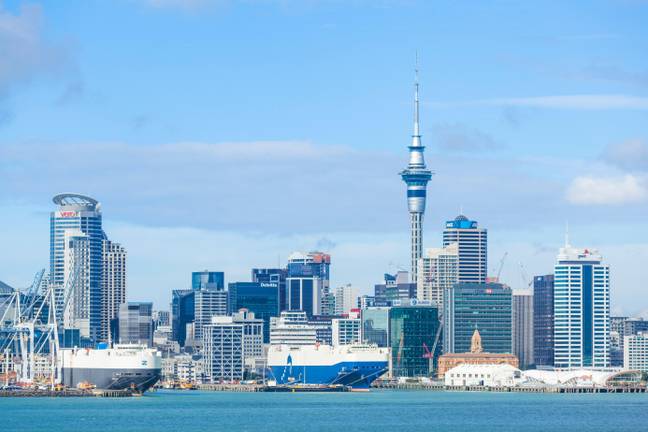 新西兰已限制进入英国旅行者。信用：Alamy