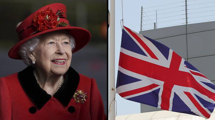 政府对女王死亡后的旗帜发出建议