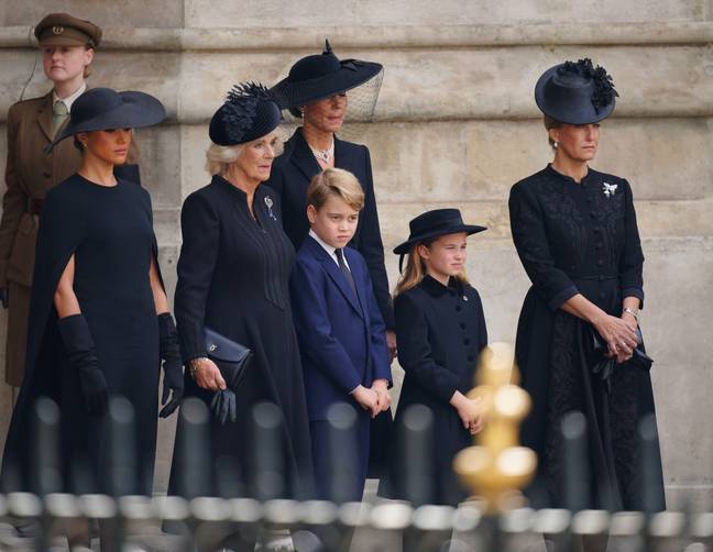 白金汉宫（Buckingham Palace）强调尊重王室对悲伤的需求。信用：PA图像/Alamy Stock Photo