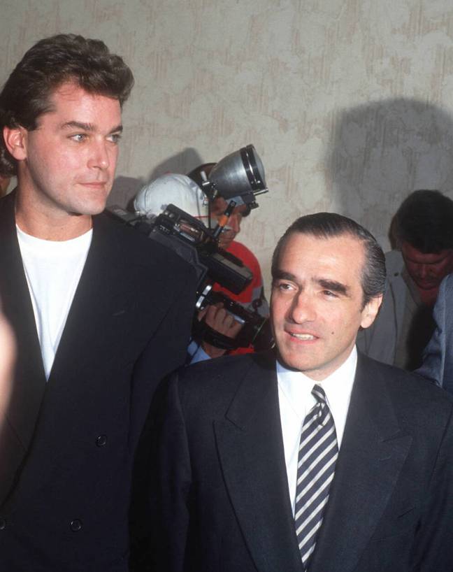 雷·利奥塔（Ray Liotta）和马丁·斯科塞斯（Martin Scorsese）。信用：Alamy