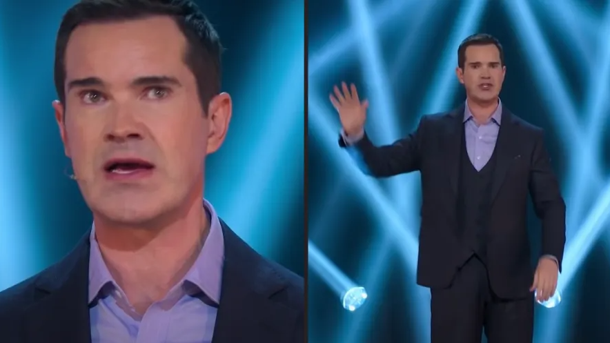 jimmy carr shuts down anti vaxxer who was at his gig with just one line jimmy carr shuts down anti vaxxer who was at his gig with just one line