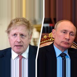Boris Johnson Sends Warning To Vladimir Putin Over Ukrainian Invasion Fears