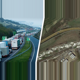 Dover Lorry Queue So Long It Can Be Seen From Space