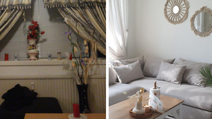 People Are Loving This Living Room Before And After Man's Girlfriend Moved In