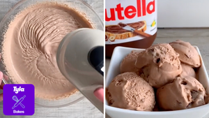 Tyla Bakes: How To Make Three-Ingredient Nutella Ice Cream