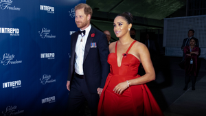 Fans Defend Meghan Markle's Salute To Freedom Gala Dress After Backlash For Being 'Low Cut'