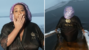 This Morning Fans Praise Alison Hammond As She Gets Into Frozen Lake Live On Air