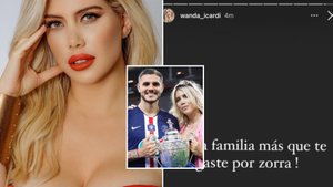 Wanda Nara Appears To Hit Out At Mauro Icardi Claiming He 'Ruined Another Family'
