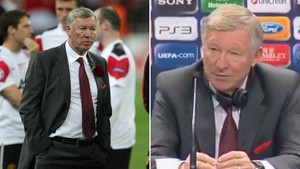 Throwback To Sir Alex Ferguson Being Very Unimpressed With A Journalist After 2011 Champions League Defeat