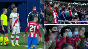 Every Atletico Madrid Fan Inside Wanda Metropolitano Gave Club Legend Radamel Falcao A Standing Ovation