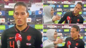 Virgil Van Dijk Shoves Away Fan Who Interrupted Live TV Interview To Ask For Selfie