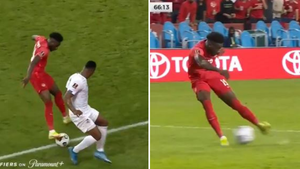 Alphonso Davies Showed Incredible Pace And Skill To Score For Canada