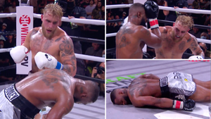 Jake Paul Brutally Knocks Out Rival Tyron Woodley With Vicious Punch In Rematch