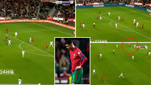 Cristiano Ronaldo Slammed For 'Ruining' A Portugal Equaliser Vs Serbia After Blasting Ball Into Stands With Wild Injury-Time Volley
