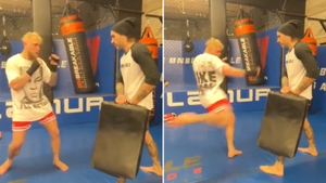 First Footage Of Jake Paul In Official MMA Training Emerges, Everyone's Noticed A Huge Issue