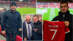 Khabib Nurmagomedov Slammed For Watching Man City At Anfield ONLY A Day After Appearing At Old Trafford