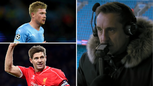 Gary Neville Calls Liverpool Star A 'Phenomenon' And Compares Him To Kevin De Bruyne And Steven Gerrard