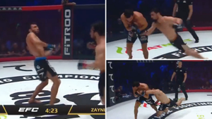The Most Devastating MMA Knockout Of The Year Happened In Khabib Nurmagomedov's EFC Promotion