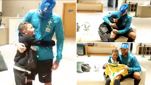 Neymar Consoles Santos Youngster Bruninho After He Suffered Abuse On Social Media