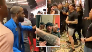 UFC Star Nate Diaz Involved In Backstage Brawl At Jake Paul vs Tyron Woodley Weigh-In