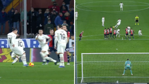 Zlatan Ibrahimovic Scored A Glorious 25-Yard Free-Kick, It Deserved Much Better Commentary