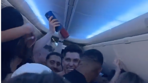 Maskless Influencers Caught Partying, Vaping And Drinking Grey Goose On Packed Flight 