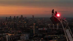Daredevils Climb 558ft London Crane In Stomach Churning Footage