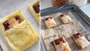 People Are Making Sleeping Bear 'Pain Au Chocolat' And It's Adorable