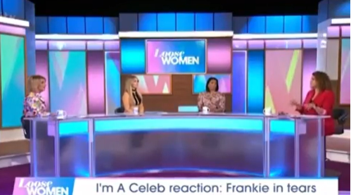 Katie Piper said that she wanted to give Frankie a hug after watching the clip (Credit: ITV)
