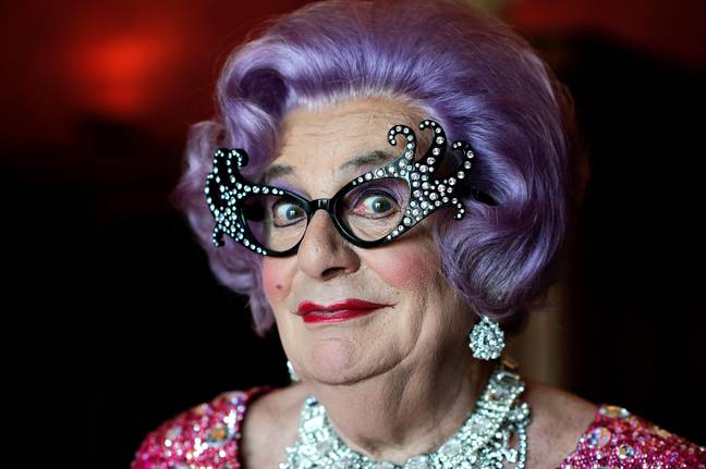 Barry Humphries is more recognisable through his persona, 'Dame Edna' (Credit: Alamy)