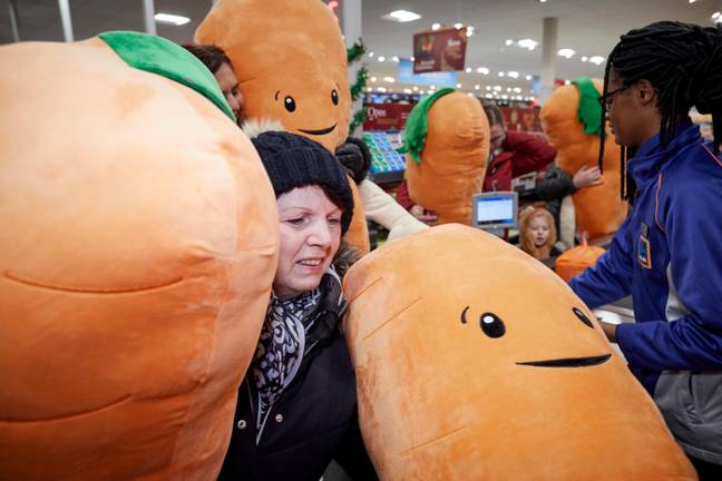 Soft toy versions of Kevin the Carrot have been huge hits in the past with Aldi customers (Credit: Alamy)