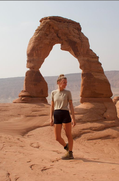 Gabby's final posts saw her exploring a national park (Credit: Instagram - gabbypetito)