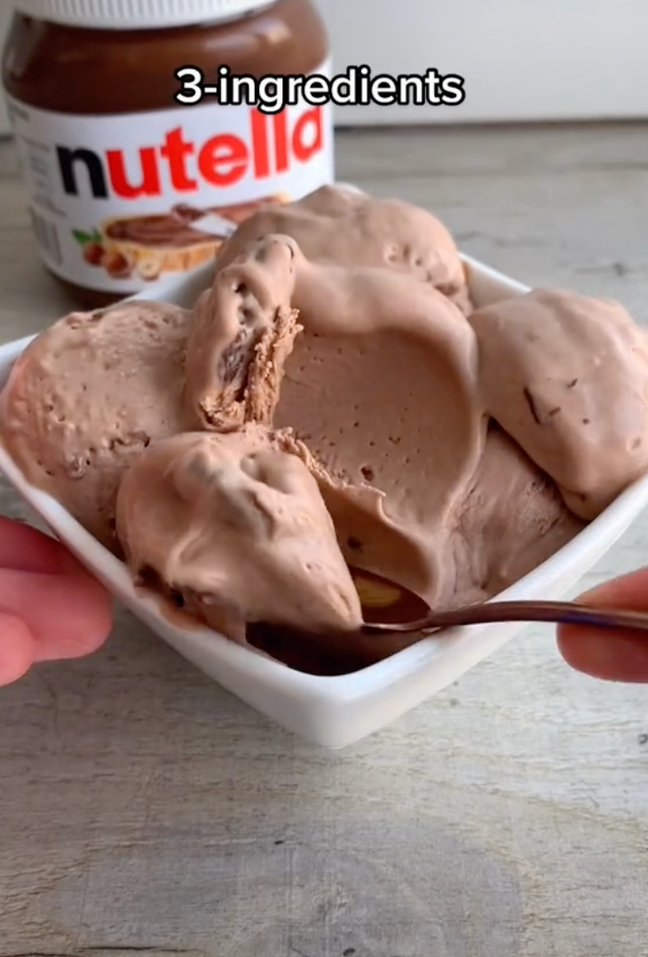 Ice cream is so easy to make (Credit: TikTok / @ fitwaffle)