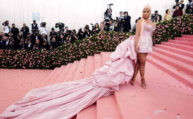 Nicki Minaj at the 2019 Met Gala (Credit: PA)